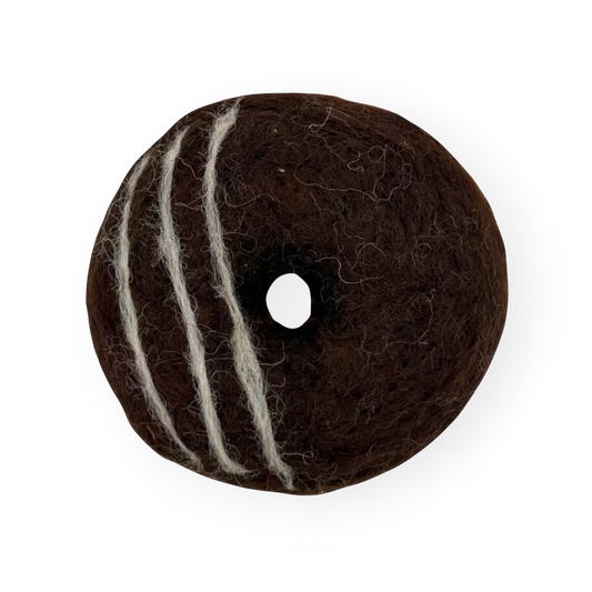 Felt Chocolate Doughnut