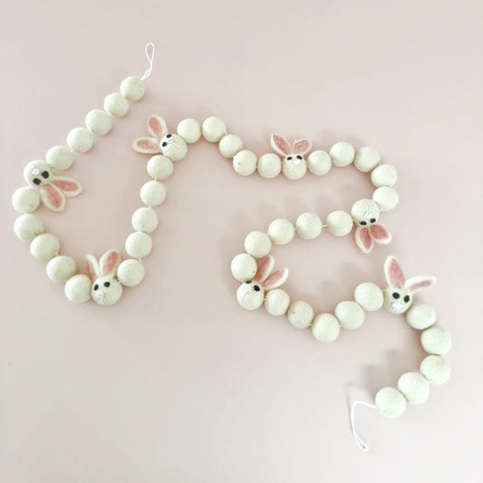 Felt Easter Bunny Garland
