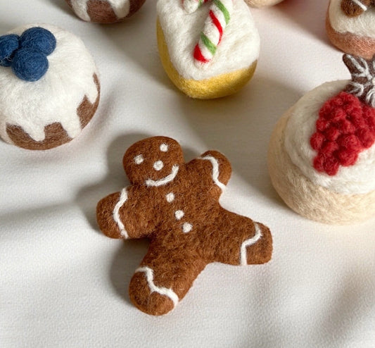 Felt Gingerbread Man