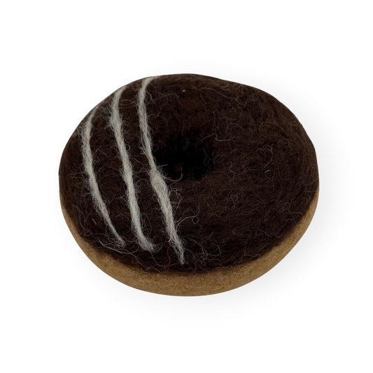Felt Chocolate Doughnut