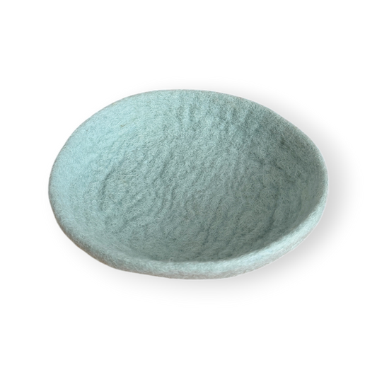 Felt Blue Plate