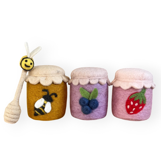 Felt Trio of Spreads - Set of 4