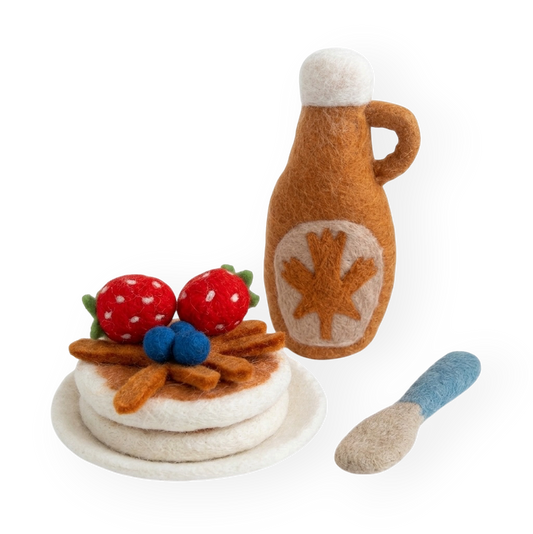 Felt Maple Syrup Bottle
