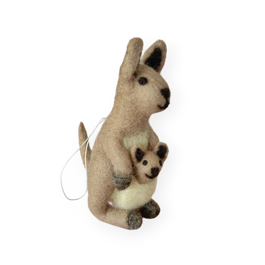 Felt Kangaroo Ornament
