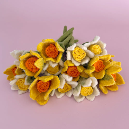 Felt Daffodils
