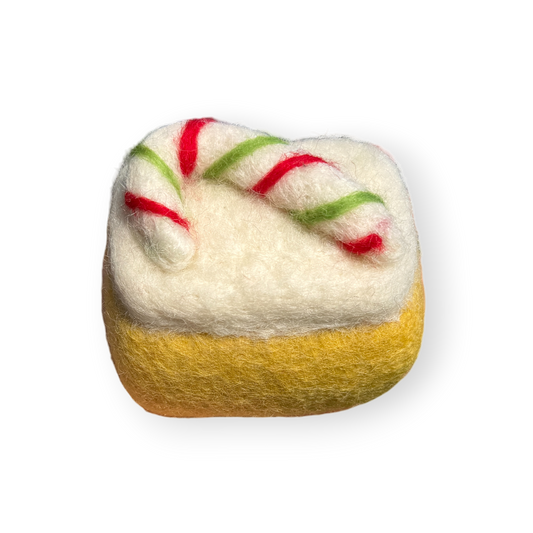 Felt Candy Cane Cake