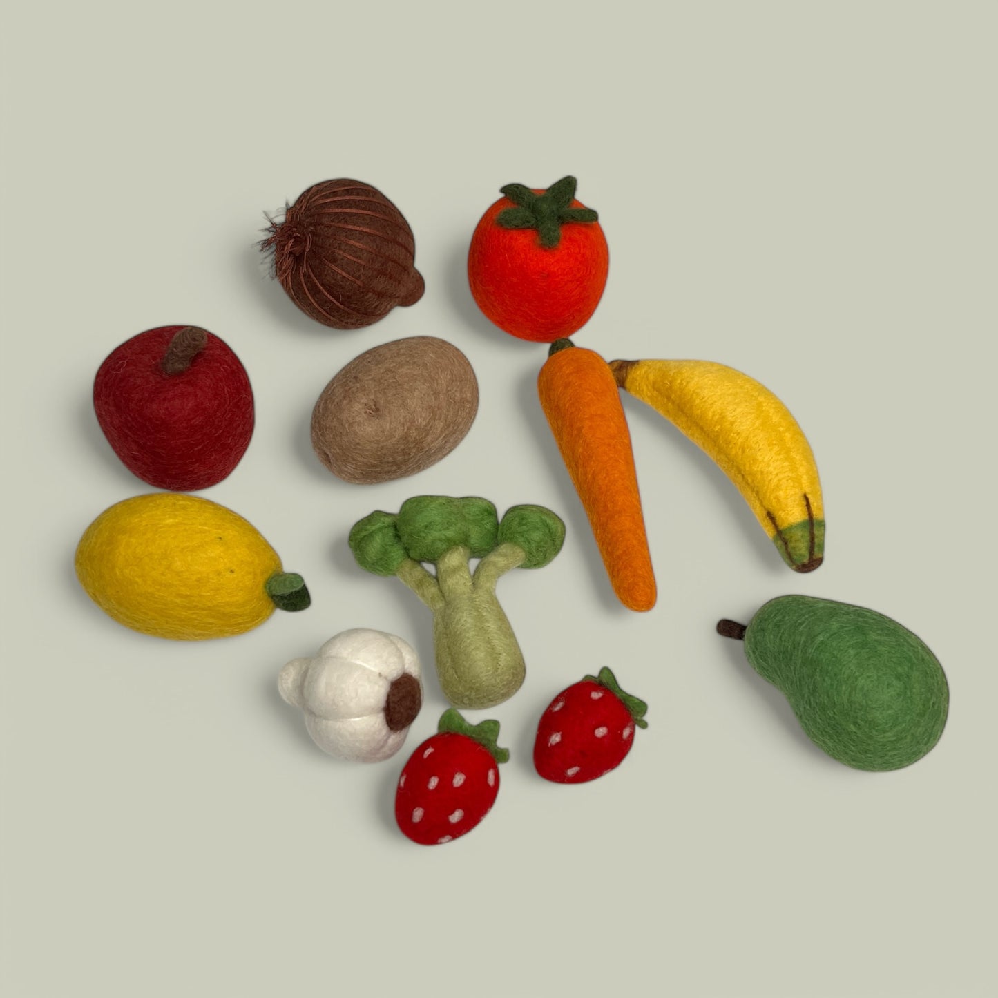 Felt Farmers Market Pack - Set of 12