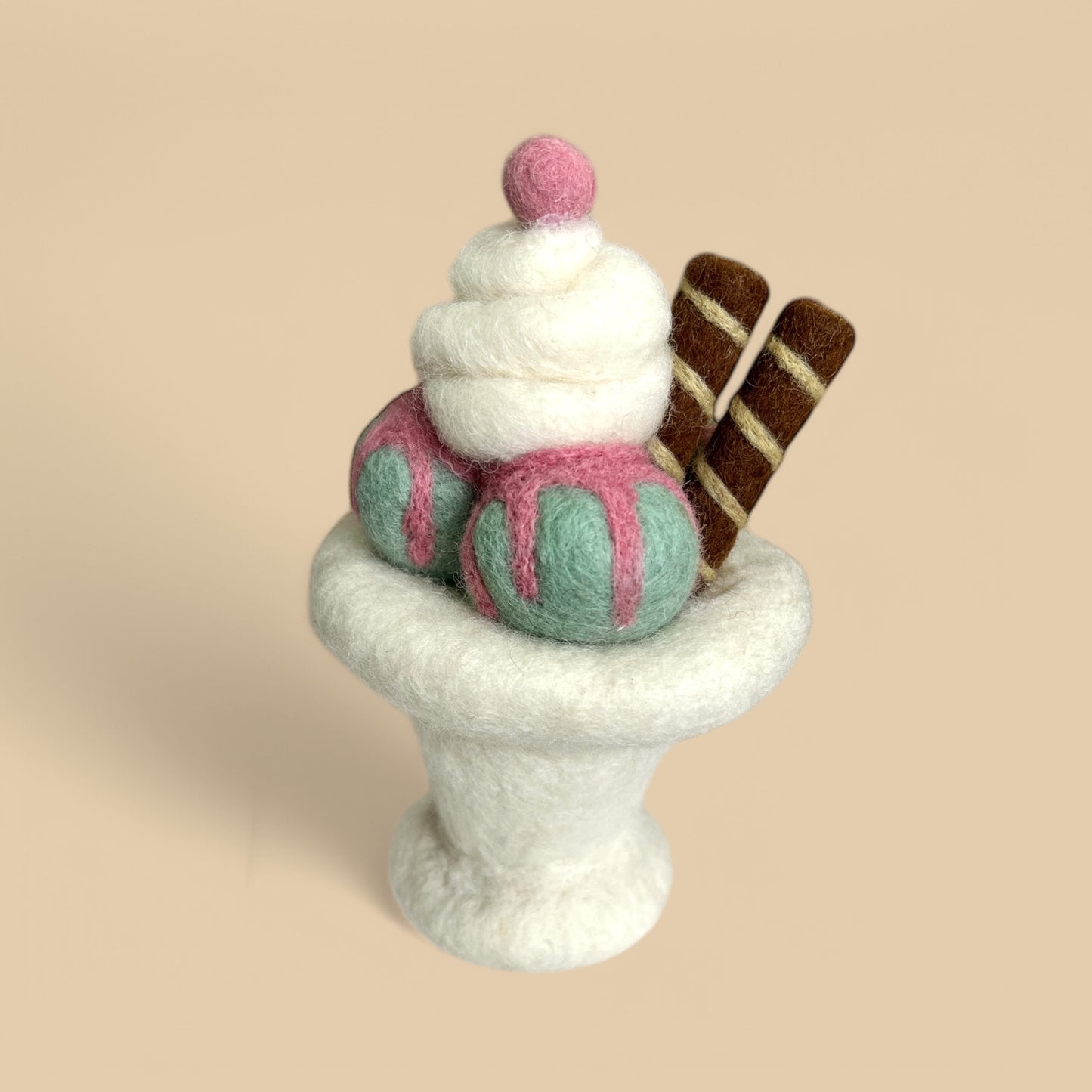 Felt Ice-Cream Sundae Trio - Set of 3