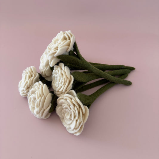 Felt Roses