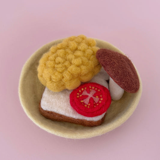 Felt Scrambled Eggs