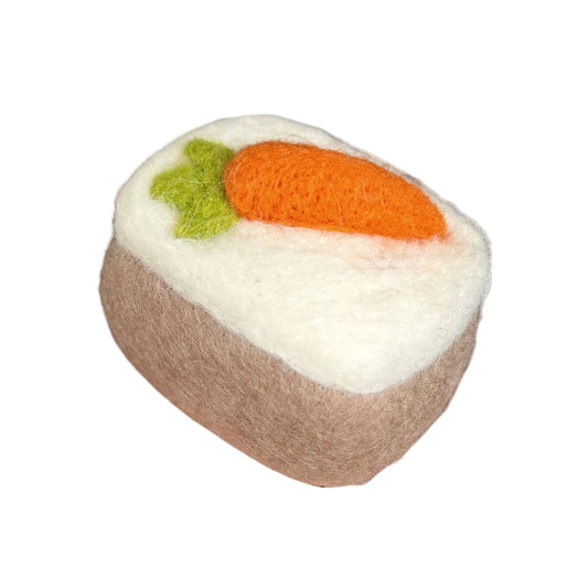Felt Carrot Cake