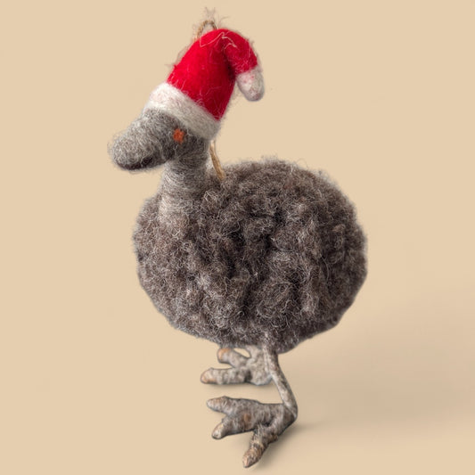 Felt Emu Christmas Ornament